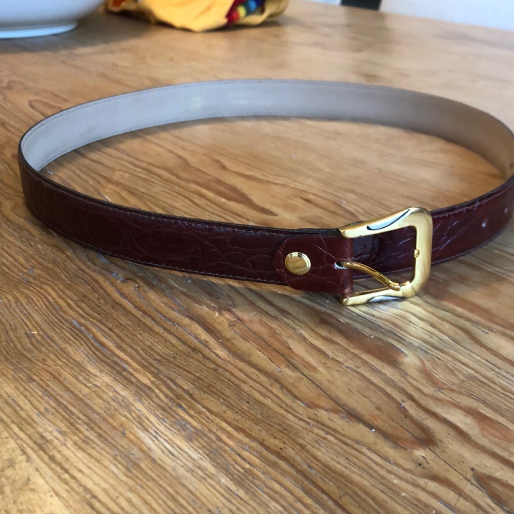 Code Azure leather belt